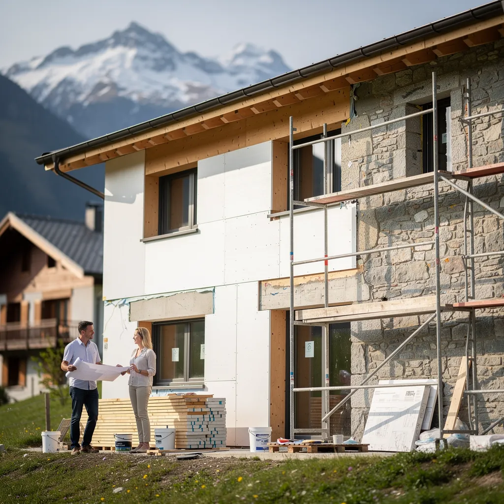 Budget moyen pour rénover une maison en Haute-Savoie