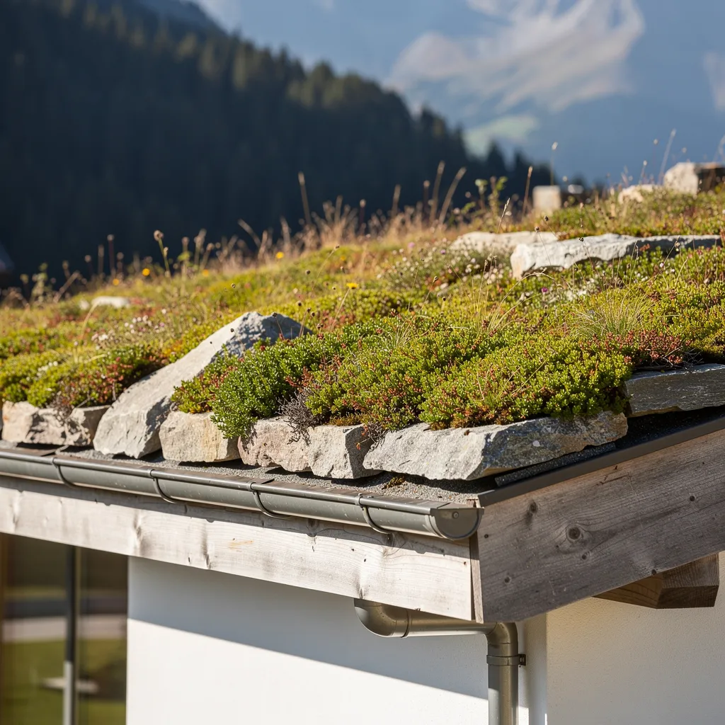 Toiture végétalisée ou écologique en Haute-Savoie